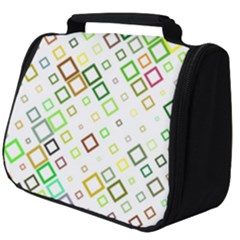 Square Colorful Geometric Style Full Print Travel Pouch (big) by Alisyart