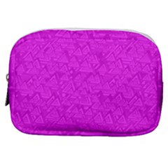 Triangle Pattern Seamless Color Make Up Pouch (small)