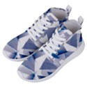 Triangle Blue Women s Lightweight High Top Sneakers View2