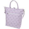 Star Pattern Texture Background Buckle Top Tote Bag View2