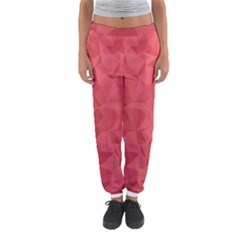 Triangle Background Abstract Women s Jogger Sweatpants