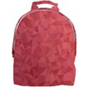 Triangle Background Abstract Mini Full Print Backpack View1