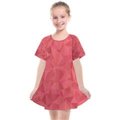 Triangle Background Abstract Kids  Smock Dress by Mariart