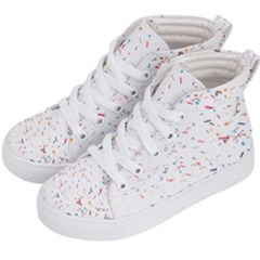 Ribbon Polka Kids  Hi-top Skate Sneakers by Mariart