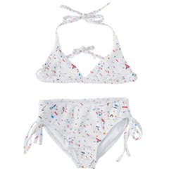 Ribbon Polka Kids  Classic Bikini Set