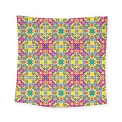 Triangle Mosaic Pattern Repeating Square Tapestry (small)