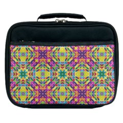 Triangle Mosaic Pattern Repeating Lunch Bag
