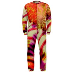 Fractal Mandelbrot Art Wallpaper Onepiece Jumpsuit (men)  by Pakrebo