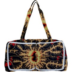 Fractal Julia Mandelbrot Art Multi Function Bag by Pakrebo