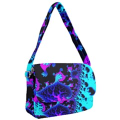 Fractal Pattern Spiral Abstract Courier Bag by Pakrebo