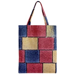 Model Mosaic Wallpaper Texture Zipper Classic Tote Bag