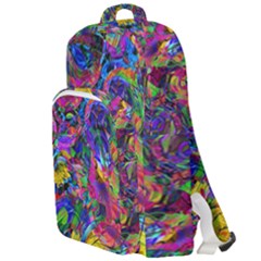 Pattern Structure Background Double Compartment Backpack by Pakrebo