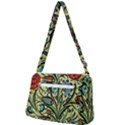 Mosaic Tile Art Ceramic Colorful Front Pocket Crossbody Bag View2