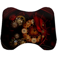 Steampunk, Wonderful Clockswork Head Support Cushion by FantasyWorld7
