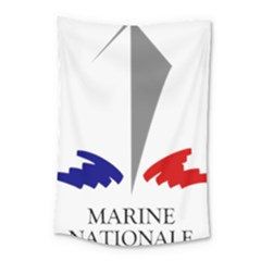 Logo Of French Navy Small Tapestry by abbeyz71