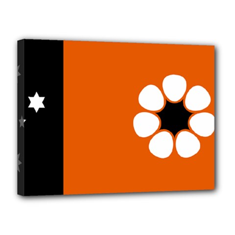 Flag Of Northern Territory Canvas 16  X 12  (stretched) by abbeyz71