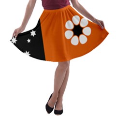 Flag Of Northern Territory A-line Skater Skirt by abbeyz71