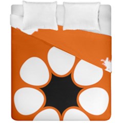 Flag Map Of Northern Territory Duvet Cover Double Side (california King Size) by abbeyz71
