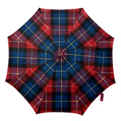 Blue & Red Plaid Hook Handle Umbrellas (medium) by WensdaiAmbrose