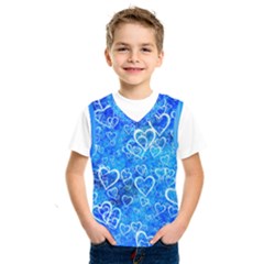 Valentine Heart Love Blue Kids  Sportswear