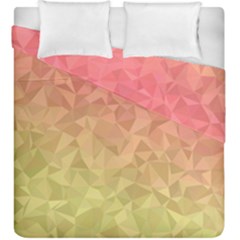 Triangle Polygon Duvet Cover Double Side (king Size)