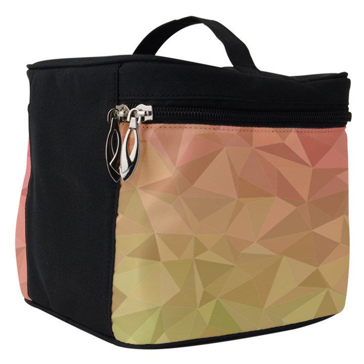 Triangle Polygon Make Up Travel Bag (Small)