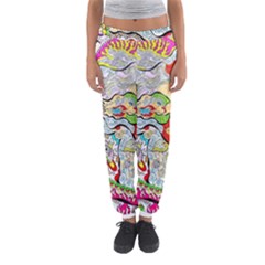 Supersonic Pyramid Protector Angels Women s Jogger Sweatpants by chellerayartisans