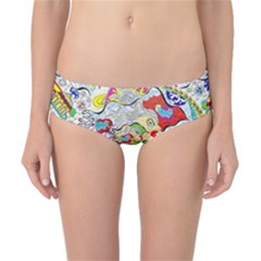 Supersonic Pyramid Protector Angels Classic Bikini Bottoms by chellerayartisans