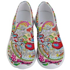 Supersonic Pyramid Protector Angels Men s Lightweight Slip Ons by chellerayartisans