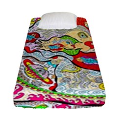 Supersonic Pyramid Protector Angels Fitted Sheet (single Size)