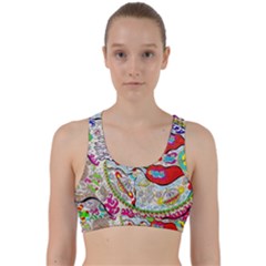 Supersonic Pyramid Protector Angels Back Weave Sports Bra by chellerayartisans