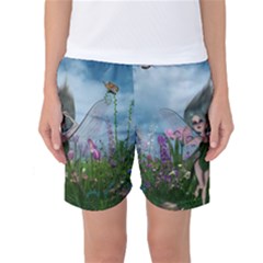 Cute Little Fairy Women s Basketball Shorts by FantasyWorld7