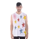 Star Rainbow Men s Basketball Tank Top View1