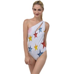 Star Rainbow To One Side Swimsuit
