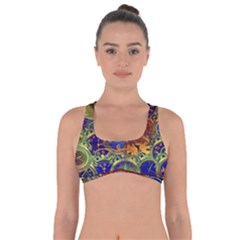 Time Clock Distortion Got No Strings Sports Bra by Mariart