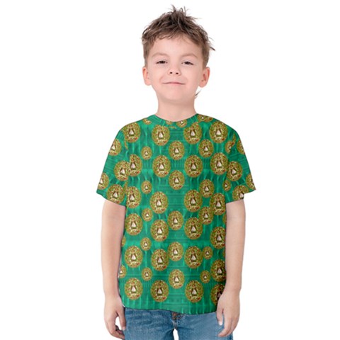 Elf Juice Kids  Cotton Tee by pepitasart