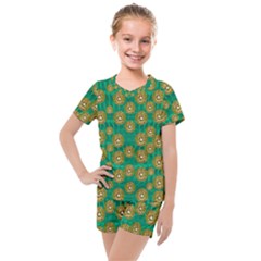 Elf Juice Kids  Mesh Tee And Shorts Set