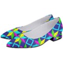 Pattern Star Abstract Background Women s Low Heels View2