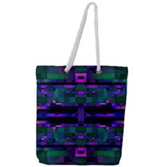 Abstract Pattern Desktop Wallpaper Full Print Rope Handle Tote (large) by Pakrebo