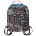 Village Place Portugal Landscape Flap Pocket Backpack (Large) View3