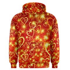 Pattern Valentine Heart Love Men s Pullover Hoodie