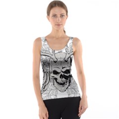 Skull Vector Tank Top