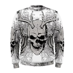 Skull Vector Men s Sweatshirt by Alisyart