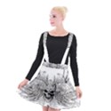 Skull Vector Suspender Skater Skirt View1