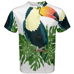 Tropical Birds Men s Cotton Tee