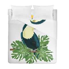 Tropical Birds Duvet Cover Double Side (full/ Double Size)