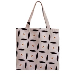 Texture Background Pattern Zipper Grocery Tote Bag