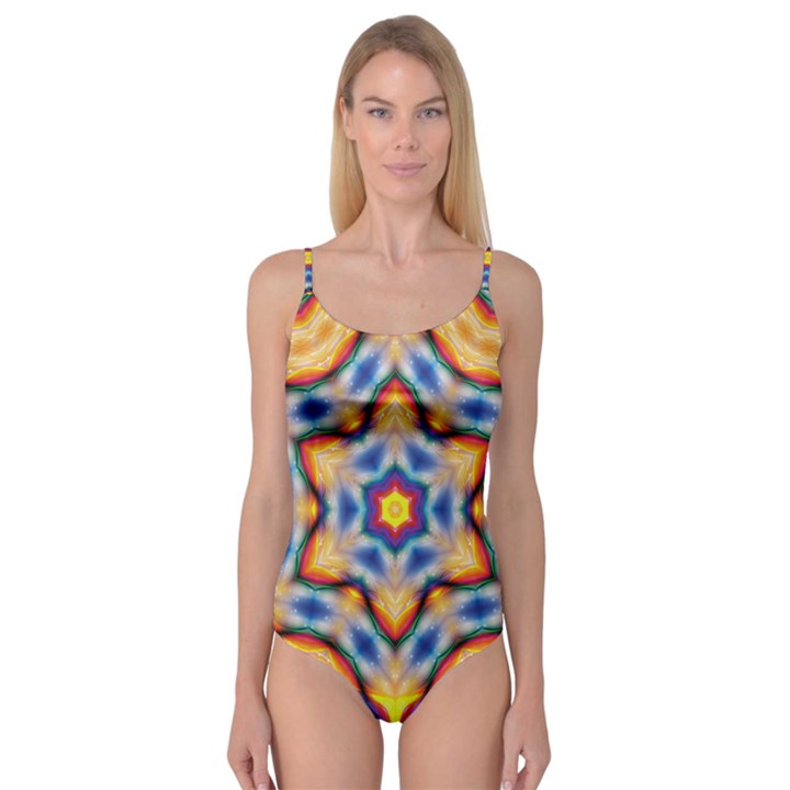 Pattern Abstract Background Art Camisole Leotard 