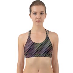 Pattern Abstract Desktop Fabric Back Web Sports Bra by Pakrebo