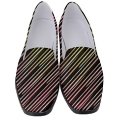 Pattern Abstract Desktop Fabric Women s Classic Loafer Heels